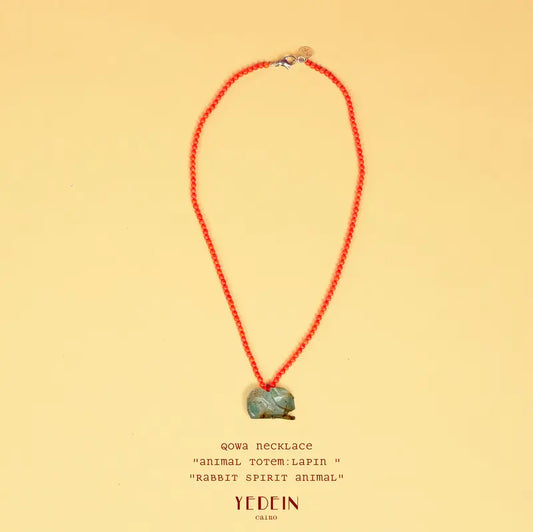 Collier Qowa inspiré de l’art égyptien